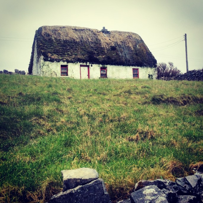 Thatched roof on Inishmore