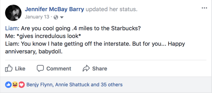 conversations with Liam and Jen